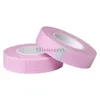 Niet-geweven stof eyelashes tape met gaten ademen comfortabel groen roze paars kleur oog pad wimper extensie make-up gereedschap