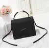 Primavera 22 Genuíno Lidar de Couro Crossbody Saco Preto Caviar Calfskin Feminino Bolsa de Ombro Moda Designer bolsas bolsas com cinta