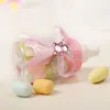 Confezione regalo Decorazione per diserbo Bottiglia per doccia per bambini Blu Rosa Battesimo Battesimo Festa di compleanno Bomboniere Bottiglia per caramelle1