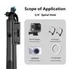 Bluetooth selfie vara tripé 158cm dobrável monopod titular do celular com carregador encher luz correio móvel stand vídeo para gopro ação câmeras smartphones selfie