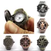 Retro animation ring watch, special quartz movement, small and light, fashion