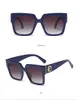 Fashion new ins popolare designer di lusso classico occhiali da sole quadrati oversize per donna donna donna 4 colori