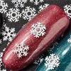 Снежинки для ногтей Multi Designs Nails Art наклейки рождественские украшения блестки ультратонкие личности женщина поставляет мода 2 8mz K2