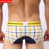 Soutong Mężczyźni Bielizna 3 Sztuk / partia Bawełniana Bielizna Mężczyźni Cueca Bokserki Calzoncillos Mężczyźni Bokserki Spodenki Boxer Para Hombre 201023