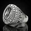 Cluster Rings Homme 925 Vintage Thai Silver Ring Gift Jewelry Wholesale Jedi Knight1