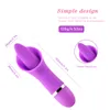 Krachtige Tongmassage Vibrator Likken Gspot Clitoris Stimulator Zuigen Clit Orale Pijpbeurt Vibrators voor Vrouwen Volwassenen Seksspeeltjes LJ23380592