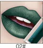 Yeni Moda Metalik Dudak Parlatıcı Olmayan Uzun Süreli Lipgloss Tam Seksi Parlak Dudaklar Makyaj Pudaier5598010