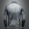 Men's Jackets Dropshipping Streetwear Men Jacket and Coat Warm Fleece Denim Jacket 2021 Winter Fashion Mens Jean Jacket Outwear Male Plus Size