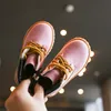1-6 Yaş Çocuk Ayakkabı Moda Çocuk İş Boots Sıcak 21-30 201201 için Yeni Sevimli Pembe Bebek Kız Martin