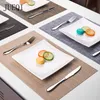 1pcs Placemats PVC Placemat Bar Mat Plate Mat Table Mat Set Kitchen Hot Pads Square Mats Pads