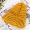 Mode frauen Winter Hüte Stricken Hut Nette Warme Schädel Stretchy Gestrickte Kappen Outdoor Dame Reise Ski Beanie Cap WQ41-WLL