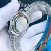 40mm högkvalitativa män automatiska mekaniska klockor Mensor rostfritt stål fällbara knappar sportvattentäta modeföretag Klockor keramiska ring män armbandsur