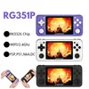 RG351P Handheld Game Console 64GB 3.5-inch IPS Screen Dual Rocker Linux System PC Shell PS1 N64 FC MD GB NES Video Games Children's gifts