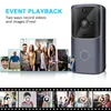 Campanelli Smart Home Smart Videos Video wireless 720p WiFi Security Sensiero a infrarossi Interfono Night Vision Mobile App Talk Porta Viewer1