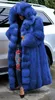 YSKKT Faux Fur Coat Kvinnor Tjocken Höst Vinter Varm Hooded Coat Super Long Coats Oversized Ladies Coats and Jackor Plus Size LJ201202