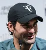 Neue Tennisstar Roger Federer Kappe 3D-Stickerei Papa Baseballkappen Unisex Snapback Hut Tennis F Hüte GC743