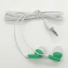 100ピース/ロットホットセール3.5ミリメートルスタジオインイヤホンヘッドセットAudifonosヘッドフォンearbuds auriculares DJ MP3 MP4プレーヤー電話の音楽