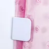 Ensemble d'accessoires de bain 2pcs / pack clips de rideau de douche support anti-éclaboussures arrêt de fuite d'eau garde clips auto-adhésifs1