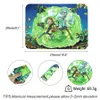 10.8 "* 0.7" silicone dab tapis cire tapis antiadhésifs résistant à la chaleur ustensiles de cuisson qualité alimentaire mélange couleur dessin animé image