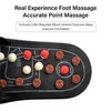 Piedi Massaggio Pantofole Piede Riflessologia Agopuntura Terapia Massaggiatore Camminata Scarpe in pietra Agopuntura Cobblestone Massager