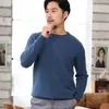 Zocept höst vinter cashmere män tröja o-neck jumper casual solid manlig ull pullover för man märke varmt knitwear toppar 201117