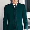 Männer Hochzeit Anzüge Nach Maß Bräutigam Smoking Männlichen Formalen Anzug Jacke Hosen Weste Krawatte terno masculino kostüm homme 201106