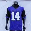 Anpassad TCU Horned Frogs Football Jersey NCAA College 4 Taye Barber 30 Garret Wallow 90 Ross Blacklock 12 Jeff Gladney 9 Josh Doctson