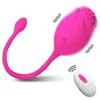 Nxy Wireless Rose Vibrator Vrouwelijk speelgoed met afstandsbediening G-spot Simulator Vaginale bal Vibrerend liefdesei Volwassenen Speeltjes voor vrouwen 1215
