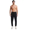 Taglie forti Pantaloni sportivi larghi da uomo tinta unita Pantaloni casual a figura intera Pantaloni da jogging sportivi da palestra Y220308