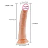 NXY DILDOS Реалистичные анальные мастурбаторные секс -игрушки для пар Кристаллическая желе всасывание пениса, толкающее Phalo Gay 122524926074339