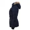NXH invierno mujer abrigo grueso cintura ajustable bolsillos piel con capucha Ladys chaquetas cálidas botón cremallera ropa delgada marca 201026