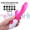 G spot Dildo Rabbit Vibrator Dildo vibrator Dual Vibration Waterproof Female Vagina Clitoris Sex toy for Women Adult Sex Toys 210329 AD1K