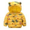 아기 소녀 의류 겨울 아기 ​​따뜻한 재킷 패션 만화 코트 여자 재킷 봄 가을 아이들의 옷 두려워 재킷 201106