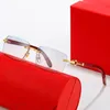 New Fashion women Luxury Sunglasses Small Toad Lens men Sunshade Orange Mirror Metal Temples Lacquer Craft Prescription Spectacle 3463