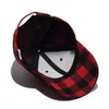 [AETRENDS] Berretto da baseball plaid classico rosso nero berretti sportivi da golf da tennis per donna cappello da uomo autunno inverno cappelli osso Z-5272 J1225