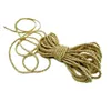 Zerzeemooy DIY-koord Sieraden Bevindingen 3mm Effen Kleur 3 Gevlochten Koorddraad Decoratief Twisted Satin Polyester Twine String 10y