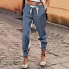 Femmes décontractées coutures de survêtement femmes femmes hautes taille pantalon de survistatif mode de survêtement de la mode Streetwear pantalon coréen pour femme