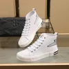 2021 Erkek Rahat Rahat Nefes Ayak Bileği Çizmeler Marka Açık Koşu Yürüyüş Hakiki Deri Yüksek Üst Sneakers Boyutu 38-44