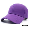 Einfache Baseballkappen mit gebogener Krempe, verstellbarer Riemen für Erwachsene, Herren und Damen, leere Papa-Hüte, Casquette, Schwarz, Rot, Rosa, Marineblau, 9, einfarbig, Großhandel