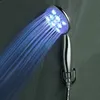 باكالا توفير مياه ملونة LED LED حمام دش الرأس يدا بيد الحمام دش المرشح فوهة QY1007 201105