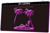 LS2564 Tiki Bar laissez votre pantalon à la porte, panneau lumineux, gravure 3D, LED, vente au détail entière 7506485