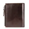 ウェスタル彫刻メンズウォレット男性用の本物の革の財布コイン財布の男性財布革の男性カードホルダー604233M