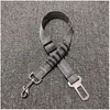 Pet Dog Safety Car Seat Belt Reflective Elastic Dog Vehicle Car Safety Seat Belt Small Medium Dogs Travel Clip Safety Leash