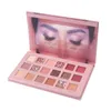 18 Färger Söt glänsande ögonskugga Palett Portabel Vattentät Pearl Light Powder Eye Shadow Makeup Set Kosmetiska verktyg