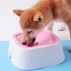 Högkvalitativ 1500 ml Pet Dog Drinking Water Bowl Cat S Not Weting Mouth Hair Plast Portable Feeder Y200917