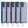 Coque rigide antichoc en acrylique transparent TPU PC pour iPhone 12 Mini 11 Pro Max XR XS 6 7 8 Plus Samsung Note 20 Ultra S20 FE A21S A31 A51 A42 A71