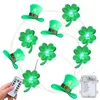 New LED Beer Mug Shape Toy Santa Pa Fairy Hat Four Leaf Clovers Mixed Matching Copper Wire Lamp String FREE By Sea YT199505