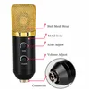 MK F100TL Microphone filaire micro portable pour enregistrement vidéo USB PC condensateur suppression de bruit Microphone avec support pour ordinateur