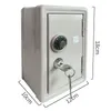 Protabble Key Locker Safe Home Shop Steel Mini Pengar Box Säkerhet Kontant Box Förvaring Box Hidden Mynt Money Smycken Hemlagring LJ201212