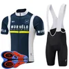 Hommes 2021 équipe Morvelo cyclisme manches courtes maillot cuissard ensembles été respirant vélo vêtements ropa ciclismo 9D gel pad U2182402